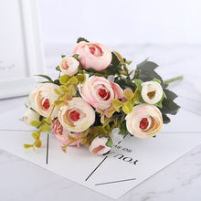 Load image into Gallery viewer, Silk DIY Daisy Camellia Artificial Flowers