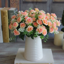 Load image into Gallery viewer, 1 Bouquet 15 Buds Artificial Flowers