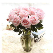 Load image into Gallery viewer, 10pcs/lots Floral Latex Real Touch Rose Artificial Flowers