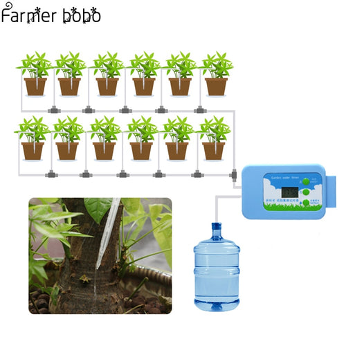 LED Pump Automatic watering Set Plant Drip irrigation