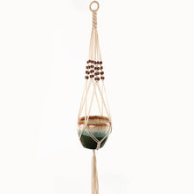 Load image into Gallery viewer, Macrame plant hanger flower