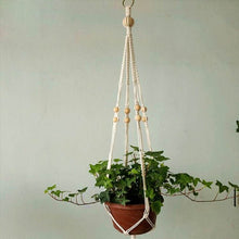 Load image into Gallery viewer, Macrame plant hanger flower