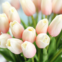 Load image into Gallery viewer, NieNie 31Pcs/Lot Tulips Artificial Flowers PU Fake Flowers Real touch flowers for Wedding Decoration Home Party Decoration