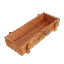 Load image into Gallery viewer, Planter Wooden Boxes Crates Rectangle Table Flower Pot