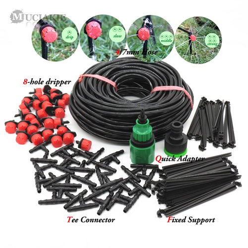 MUCIAKIE 25M DIY Drip Irrigation