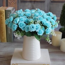 Load image into Gallery viewer, 1 Bouquet 15 Buds Artificial Flowers
