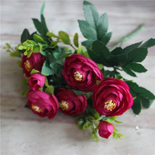 Load image into Gallery viewer, Artificial Flowers Silk Peony Flower