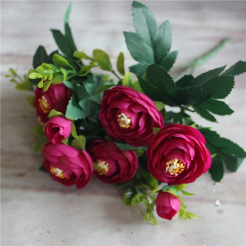 Artificial Flowers Silk Peony Flower