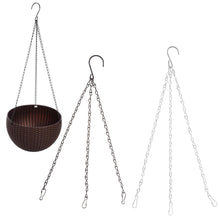 Load image into Gallery viewer, Garden Basket Iron Hanging Chains Pots