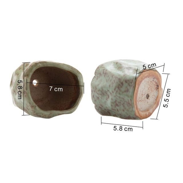 Ceramic Retro Pots Flower