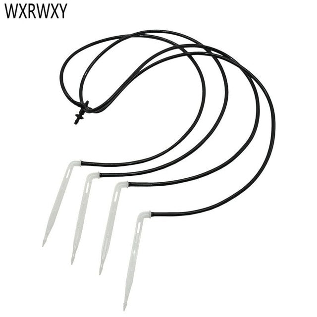 White 4-way emitterIrrigation System Kit