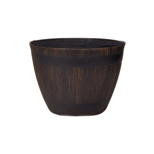 Large Tree Basin Rattan Wooden Pot