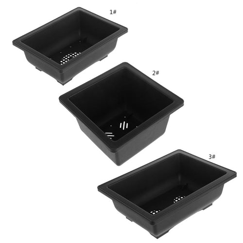 Flower Pot Balcony Square Flower Bonsai Bowl Nursery Basin pots Planter Rectangle Flower Pots