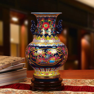 Jingdezhen ceramic vase