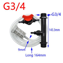 Load image into Gallery viewer, G1/2 G3/4 Automatic Venturi Fertilizer Injectors Kits Irrigation