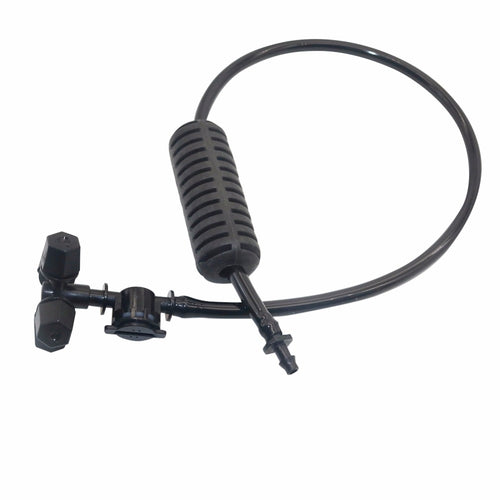 20 Sets Black Fogger Cross Misting Hanging Sprinkler Kits Irrigation