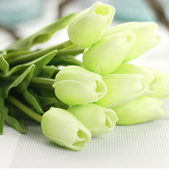 1pc Pu Tulips Artificial Flowers