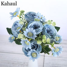 Load image into Gallery viewer, fake silk roses artificial flowers